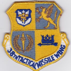 A patch with the emblem of the 3rd tactical missile squadron.