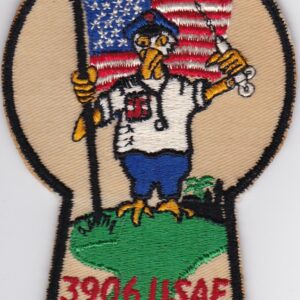 3096 af dispensery embroidered patch.