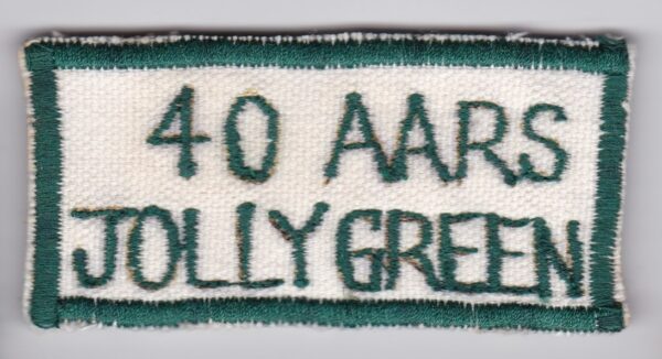 40 arrs jolly green patch.