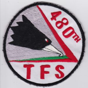 A patch with the words 480th tfs on it.