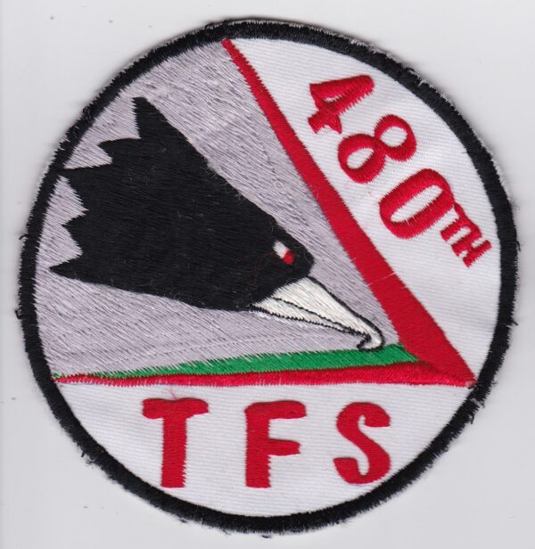 A patch with the words 480th tfs on it.