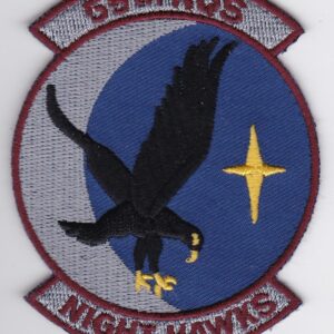 A patch with an eagle and a star on it.