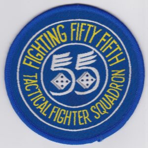 USAF 55 TFS Fighter Patch USAFE 20 TFW F 111 Ardvaar Squadron