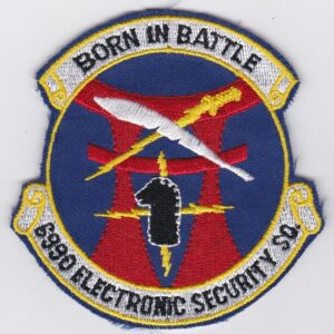 USAF Pacaf Intel Pacific Air Force Patch 6990 ESS Electronic Security Squadron Kadena Japan