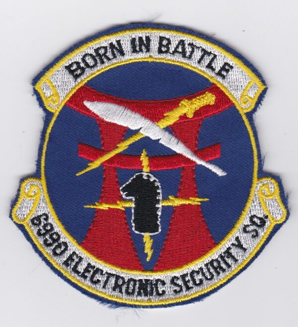 USAF Pacaf Intel Pacific Air Force Patch 6990 ESS Electronic Security Squadron Kadena Japan