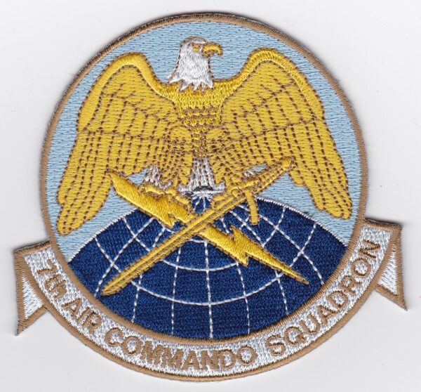 Us air commando squadron patch.