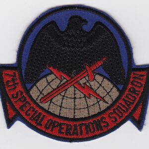 A patch with the words special operations squadron.