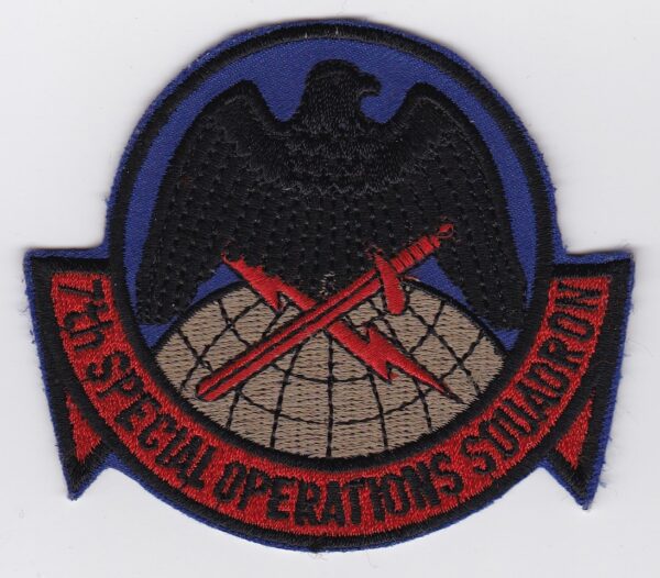 A patch with the words special operations squadron.