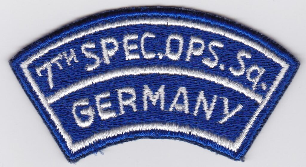 USAF Patch USAFE 7 SOS Special Operations Sq C 130E H a