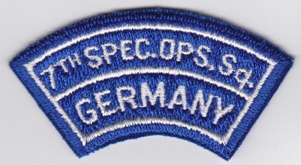 7th specops sa germany patch.