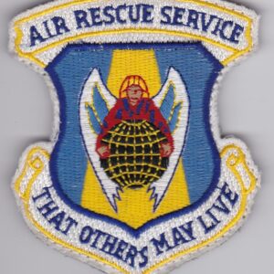 Air rescue service patch.