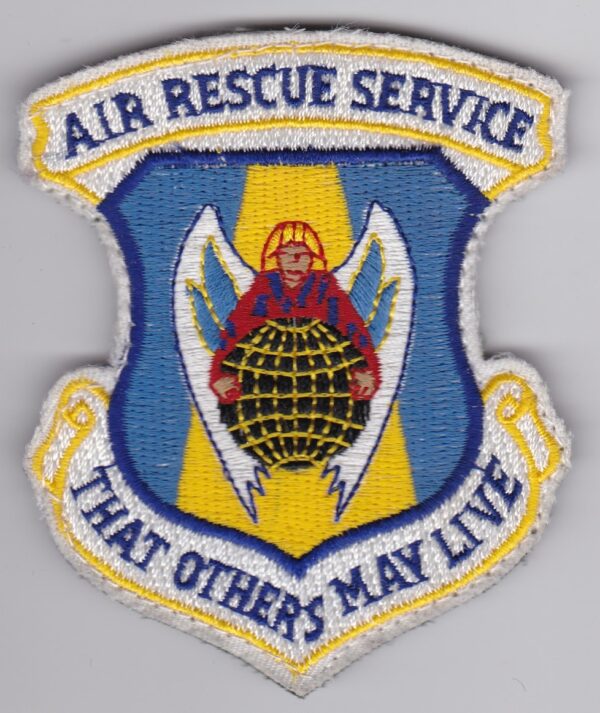 Air rescue service patch.