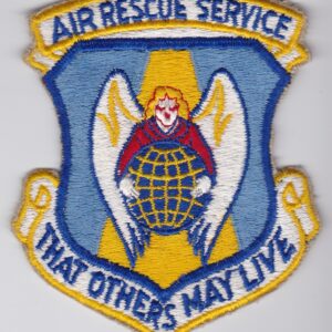 Air rescue service patch.