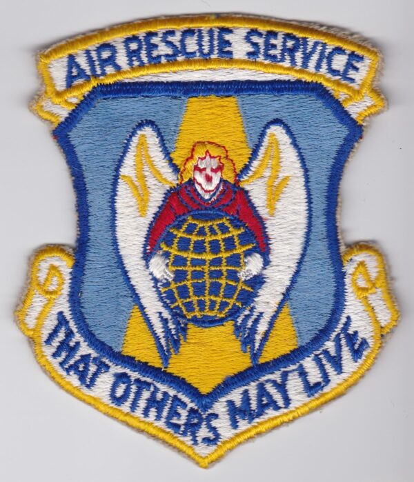 Air rescue service patch.