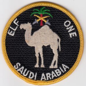 USAF ELF 1 AWACS Patch USAFE Saudi Arabia E 3 Gulf Patrol