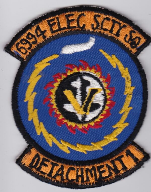 Electric city squadron detachment 1 patch.