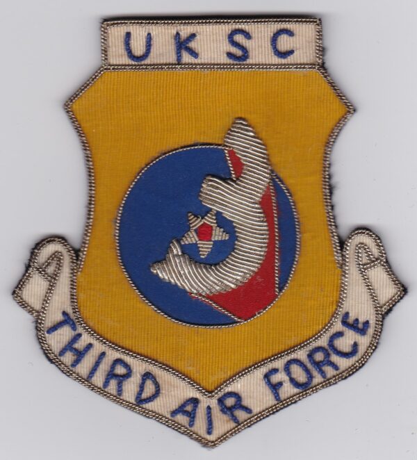 USAF Third Air Force Patch USAFE UKSC Sports Football Cmd