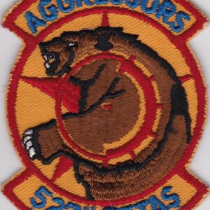 A badge with the words agressors 527th tfas.