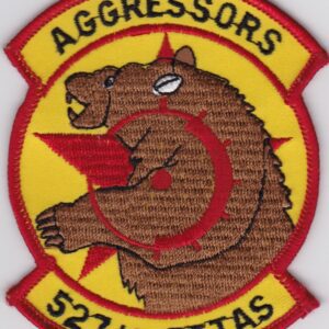 USAF 527 TFTAS Fighter Patch USAFE Training F 5 Tiger II