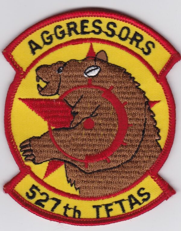 USAF 527 TFTAS Fighter Patch USAFE Training F 5 Tiger II