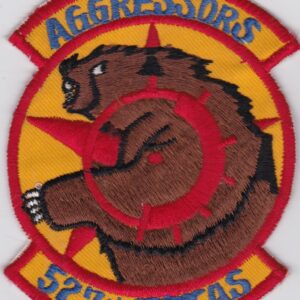 A badge with the words agressors 53rd tetas.