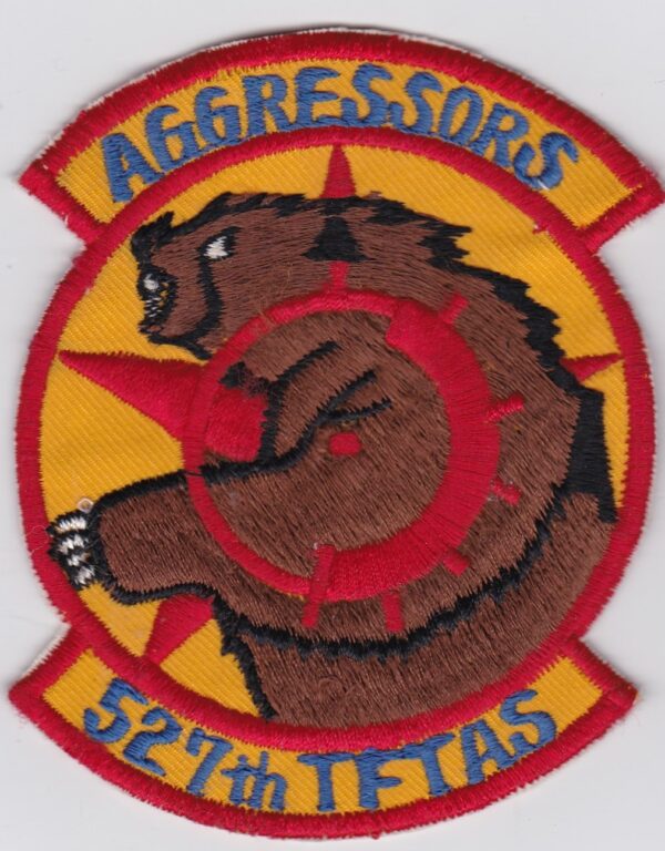 A badge with the words agressors 53rd tetas.