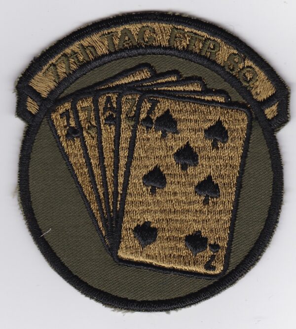 USAF 77 TFS Fighter Patch USAFE Squadron 20 TFW Wing F 111