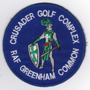 Crusader golf complex raf greenham common patch.