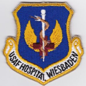 Usaf hospital wiesbaden patch.