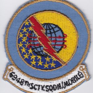 A patch with the emblem of the u s air force.