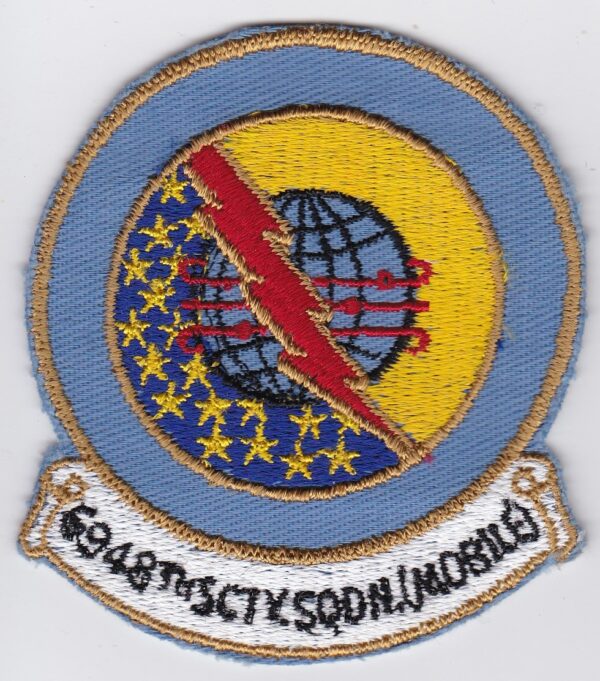 A patch with the emblem of the u s air force.