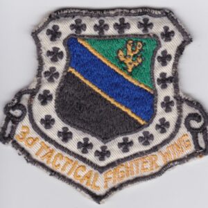 USAF 3 TFW Wing Patch PACAF Tactical Fighter F 4 Phantom