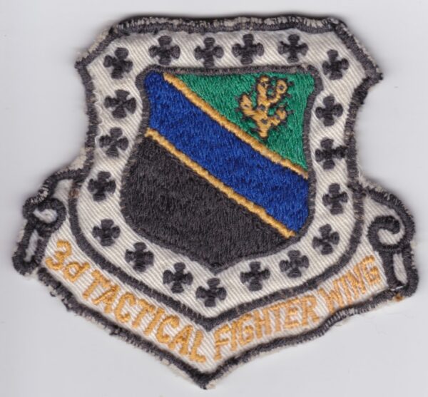 USAF 3 TFW Wing Patch PACAF Tactical Fighter F 4 Phantom