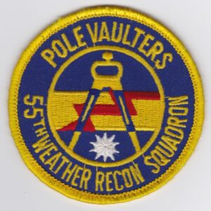 Pole vaulters 5th weather recon squadron patch.