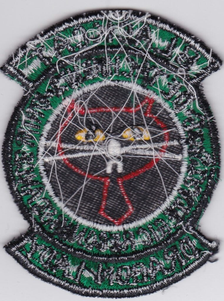 Srw Pac USAF Patch PAC 9 SRW Strategic Reconnaissance Wing Det 2 Patch SR 71