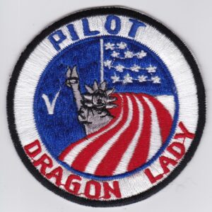 Pilot dragon lady patch.