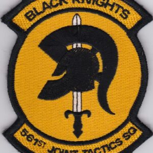 Black Knights 861st Joint Tactics SQ patch.