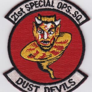 25th special ops squadron dust devils patch.