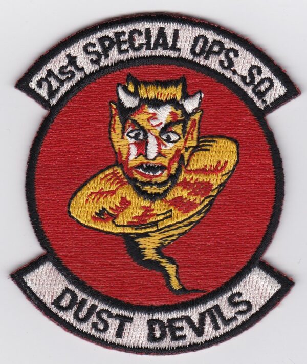 25th special ops squadron dust devils patch.