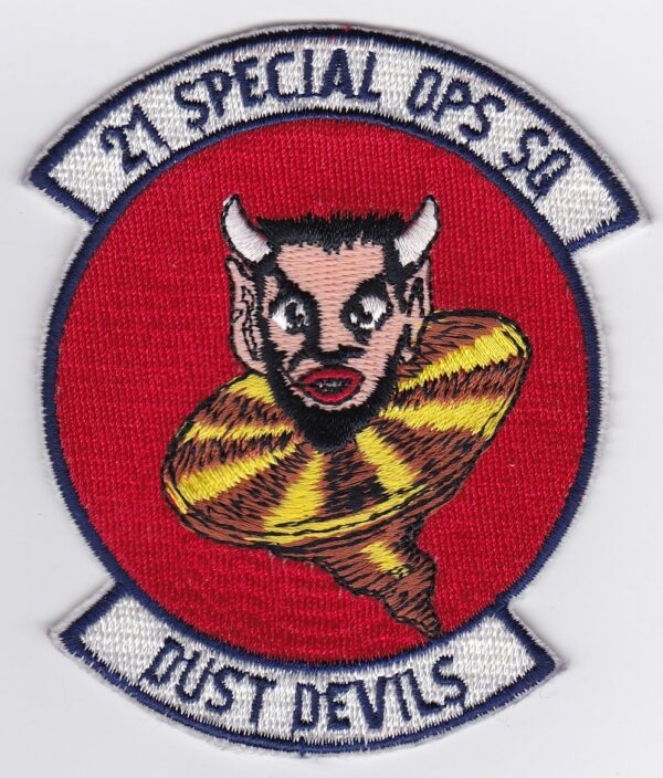 21 special ops squadron dust devils patch.