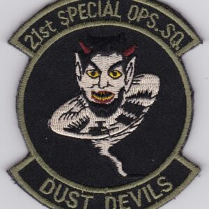 2nd special operations squadron dust devils patch.