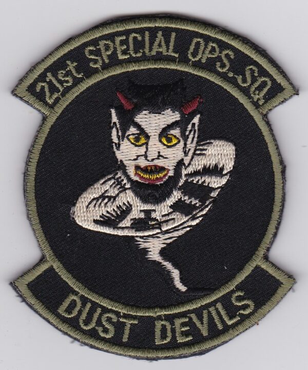 2nd special operations squadron dust devils patch.