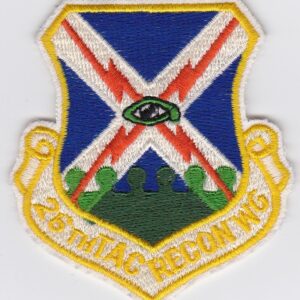 A patch with the logo of the air force.