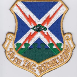 20th tac re-enforcement squadron patch.