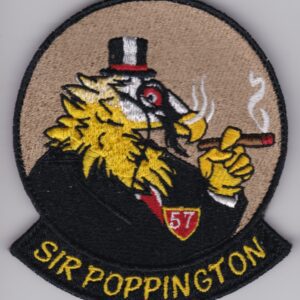 Sir poppinton 57th airlift squadron patch.