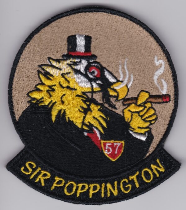 Sir poppinton 57th airlift squadron patch.