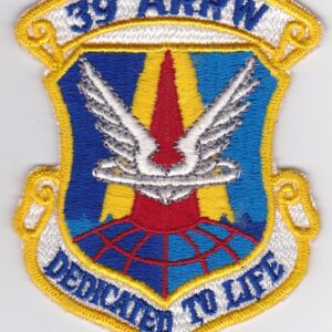 USAF 39 Rescue Wing Patch USAFE ARRW Aerospace Rescue and Recovery Wing 67 ARRS CSAR RAF Woodbridge C 130 HH 53 Super Jolly Green Giant