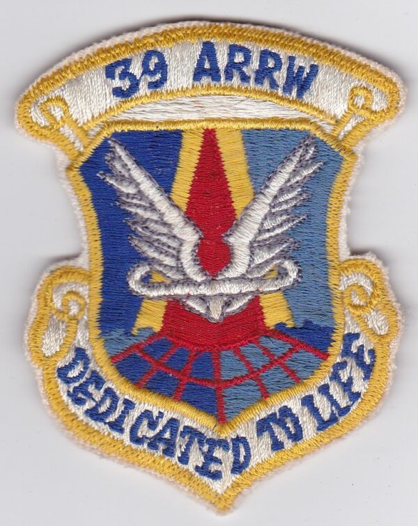 USAF USAFE 39 ARRW Rescue Patch Wing RAF Woodbridge