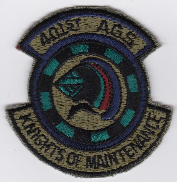 A patch with the words knights of maintenance on it.