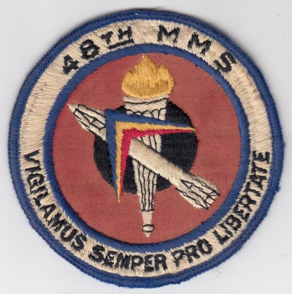 USAF 48 TFW Fighter Patch USAFE Wing F 100 MMS Missile